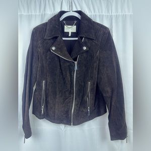 BCBGeneration suede jacket size Large